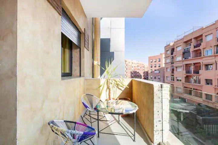 Appartement Marrakech Gueliz มาร์ราเกช ภายนอก รูปภาพ